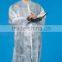 Disposable 2 Pockets Snap Front Lab Coats
