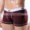 2015 Christmas gift Low Waist Boxer Underwear wholesale Cotton Underwear Comfortable Mens Sex Boxer Shorts