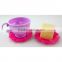 Lovely tea cup set toy with dessert toys