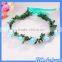Korean bridal headdress head flower PE rosette girls hair ornaments 10pcs rose garland MHo-194