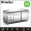 2015 hot selling stainless steel working table refrigerator