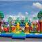 children animals kingdom inflatable bouncer fun city with ball pool