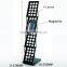 4 tier black color folding office library bookshelf