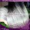 virgin brazilian human hair, White hair extensions grey brazilian hair,Grey human hair weaving