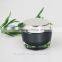 Oval Shape acrylic cream jars cosmetic packaging jars empty face cream jar
