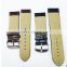 hot sell Populor products brown durable bamboo grain leather watchband for watch