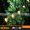 10 led Morocco Metal Bulb Shell Solar Power Garden Decorative Lights