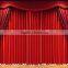 luxury flame retardant christmas stage curtain