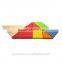 2015 Hot Sale Wooden IQ Intelligent Puzzle Tangram Seven Pieces Puzzle Model Number GAD1132