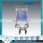 Professional 4 wheel folding stainless steel airport trolley
