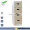 High quality steel 4 drawer filing cabinet with plastic handles