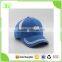 Promotional 6-panel Cotton Sandwich Sports Running Blue Baseball Cap