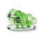 Crystal fruits with glass base and house decorative crafts crystal grape