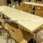 Italian style dining table/pure white dining table/indoor dining tables