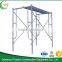 high quality mobile scaffolding frame for concrete formwork