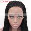 wholesale natural black 1B lace front box braided wig for black women                        
                                                Quality Choice