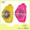 2015 New design promotion colorful silicone unisex watch