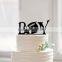 Personalized Kiss Birds With Initial Letter Wedding Cake Topper Keepsake Gifts