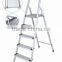 2016aluminium easy fasion step ladder shelf