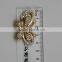 golden high plating butterfly buckel&shoes butterflyr upper shoes for sandal