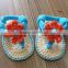 newborn cotton crochet baby booties prewalker