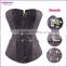 2016 Newly Hot Selling Dark Brown Shoe Tie Back Orthopedic Corset