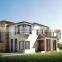 fences modern villas with steel structrue frame