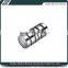 stainless steel wall mounted glass clamp/round ss304 bathroom glass door hinge/ss 304 shower room accessory