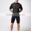 Comfortable and elastic Black Lycra short Nylon wetsuit waterproof windproof Bikini Shirt