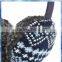 Blue and White Fairisle Knitted New Earmuff for Boys