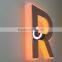 Factory sell high quality outdoor advertising led light up letters advertising letters