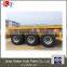 13m i-beam flated bed semi trailer with 3 axles