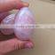 Petite High Quality Rose Crystal Eggs Ornaments For Sale