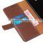 New Product PU Leather Classic Book Folio Case for Sony C5 with Card Slot and Stand