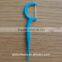Orthodontic UHMWPE Dual End Flosser Two-String Floss Pick