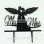 Manufacturer supply Custom Design plastic cake topper with competitive offer