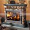 Own factory wood burning fireplace