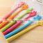 DIY creative stationery kids personalized Novelty cute cartoon Smiling palm face Ballpoint pen Lovely emoji Bendable Ball Pens