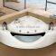 Acrylic Material Freestanding Corner Whirlpool Massage Bathtub
