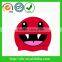 Lovely silicone rubber kid swimming cap