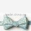 2016 latest fashion cute animal silk large bow tie self tie for men