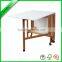 New design good prices foldable kitchen trolley