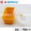 4 pcs Set Silicone Collapsible Lunch Box Vegetable and Fruit Container