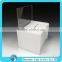 cheap transparent acrylic donation money box with lock key high quality from China supplier