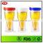 double wall 14oz bpa free wholesale plastic beer tumbler with lid