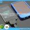 waterproof Mobile solar power bank ,wholesale 10000mah mobile battery charger power bank