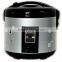 Button Control Stainless Steel Deluxe Rice Cooker2.8L