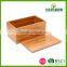 2016 Most Popular Design Bamboo Bread Bin/wood Bread Box With Lid