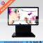 Large size internet 55 inch HD floor standing LCD landscape touch screen kiosk