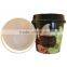8oz renovative fancy paper and plastic ice cream cup factory OEM
